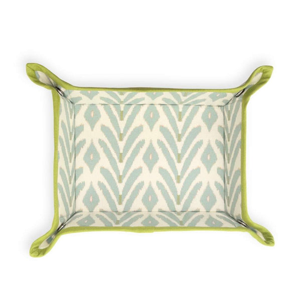 Petite Frond Blue Snap Tray