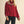 Rustic Red Bubble Hem Houndstooth Coat
