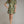 Olive Floral print Mini Dress Featuring Self-Tie Waist at Back