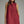 Solid Crimson Stand Collar Sleeveless Mini Dress