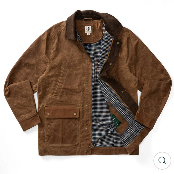 Waxed Duck Canvas Jacket BUCKSKIN