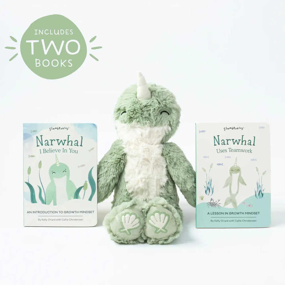 Narwhal's Growth Mindset Set - with 2 Books!