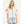 Embroidered Detail Puff Sleeve Cream Corduroy Top
