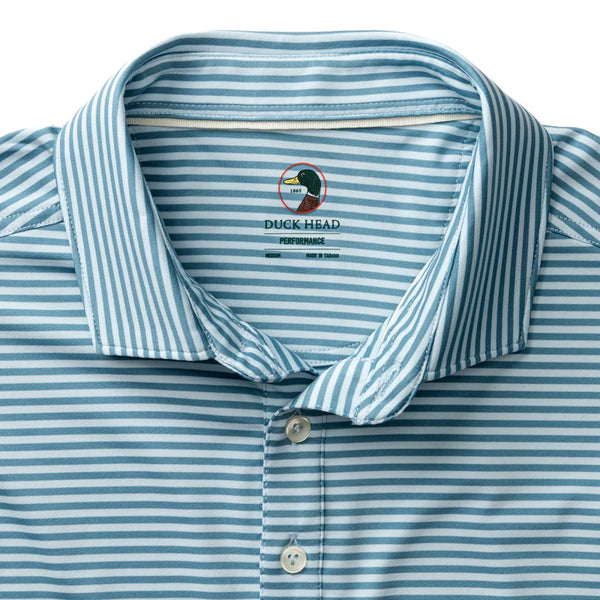 Long Drive Performance Polo - Subwashed Blue