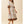 Striped Split Neck Contrast Trim Detail Midi Dress