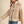 Mixed Media Puff Jacket in Warm Sand Floral
