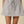 Kristina Gingham Front-Tie Mini Skirt | Cream Black