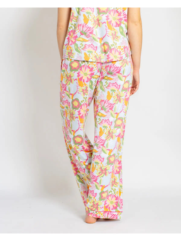 Summer Bouquet Sleep Pants Pink/Blue/Multi