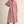 Red Gingham Check Long Sleeves Button Down Midi Dress