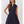 Navy Sleeveless Fit & Flare Waist Belt Mini Dress