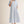 Roll Up Blue Sleeves Button Down Dress