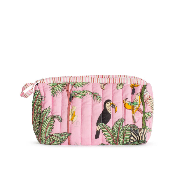 Liana Quilted Cosmetic Pink/Multi