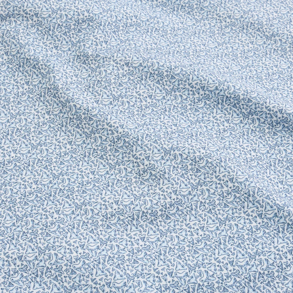 Ice Blue Great White Printed Performance Polo