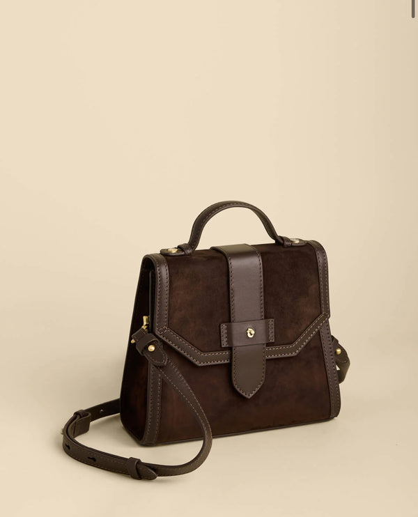 Siren Sara Satchel Crossbody Espresso