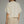 Ecru Short Sleeve Knit Top w Ribbed Trim Detail