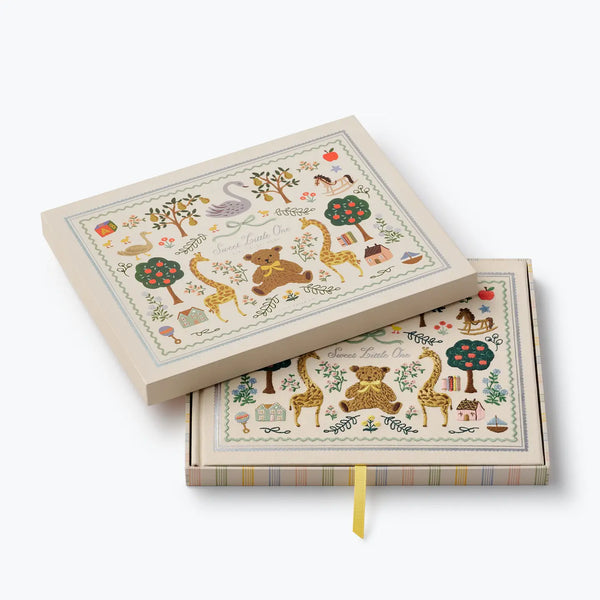 Storybook Embroidered Baby Book