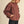 Mocha Plaid Bubble Hem Jacket