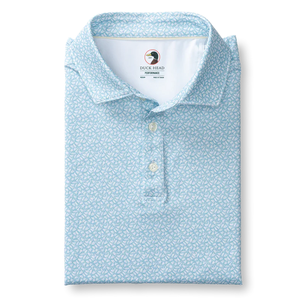 Long Drive Performance Polo - Sky Blue