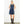 Sleeveless Dark Denim Button Dress