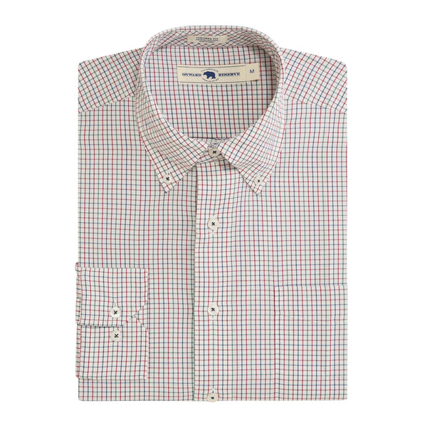 King Tailored Fit Performance Shirt - Brick Red