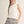 Off White Smocking Edge Detail Casual Tank Top