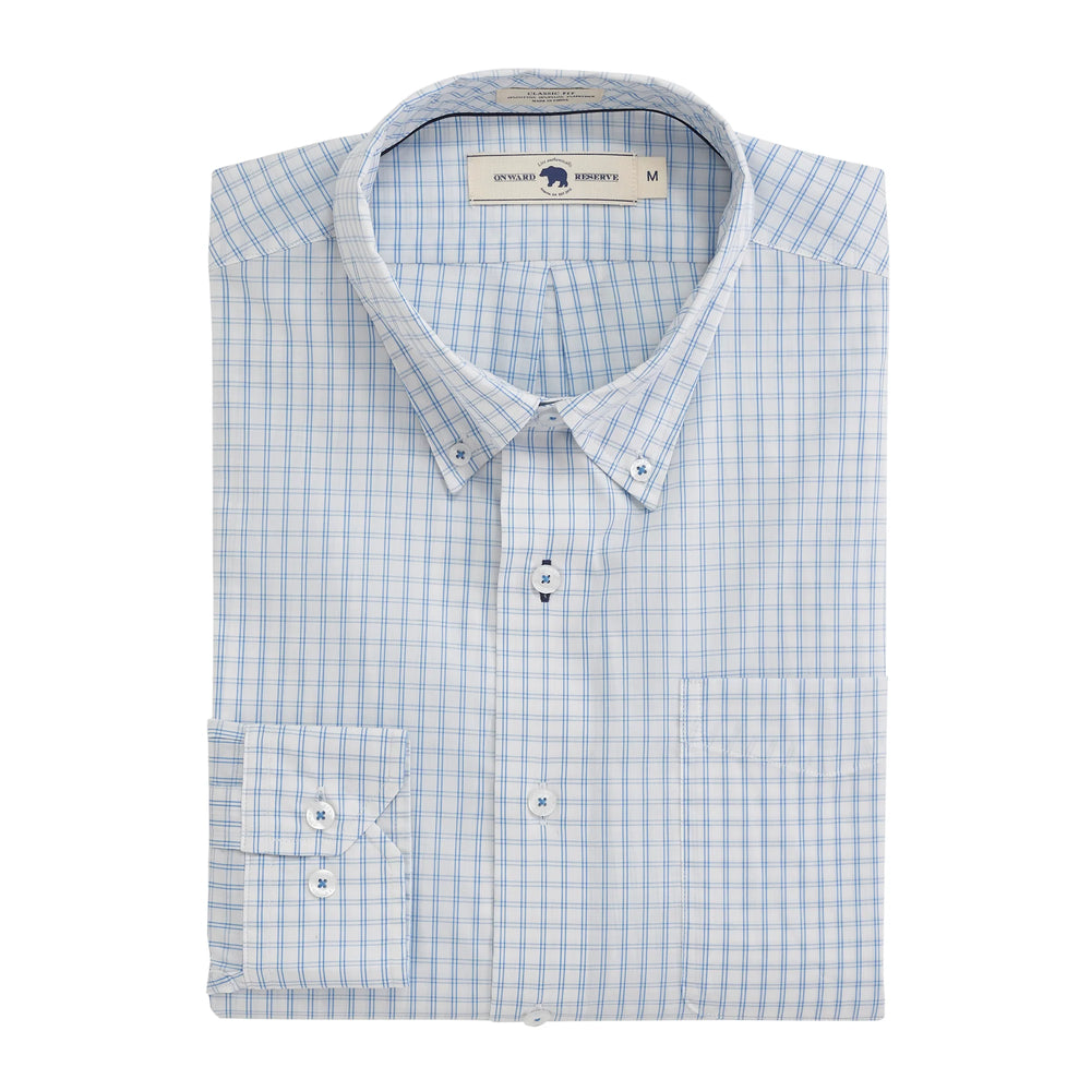 Bell Classic Fit Quad Button Down