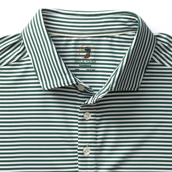 Long Drive Performance Polo - Hunter Green