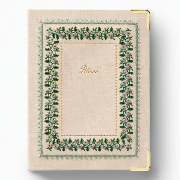 Portico Embroidered Small Photo Album
