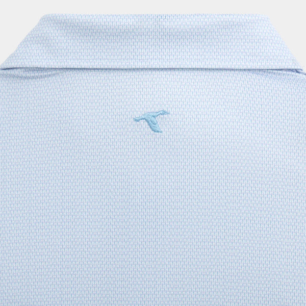 Bridgeway Printed Performance Polo - Elderberry