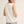 Off White Smocking Edge Detail Casual Tank Top