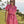 Tarie Tropical Pink & Orange Ema Shift Mini Dress
