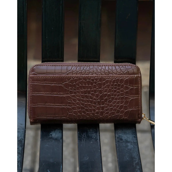 Penelope Wallet Chocolate