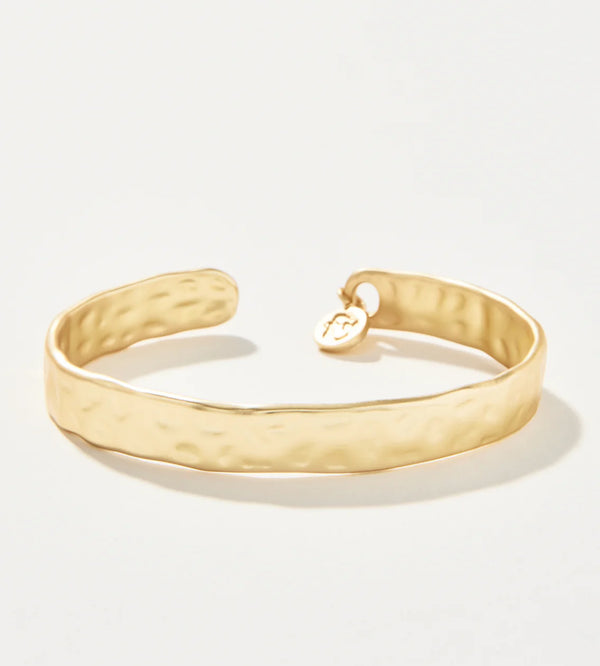 Hammered Cuff Gold