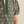 Army Embroidered Puff Sleeve Top w Ruffle Neck