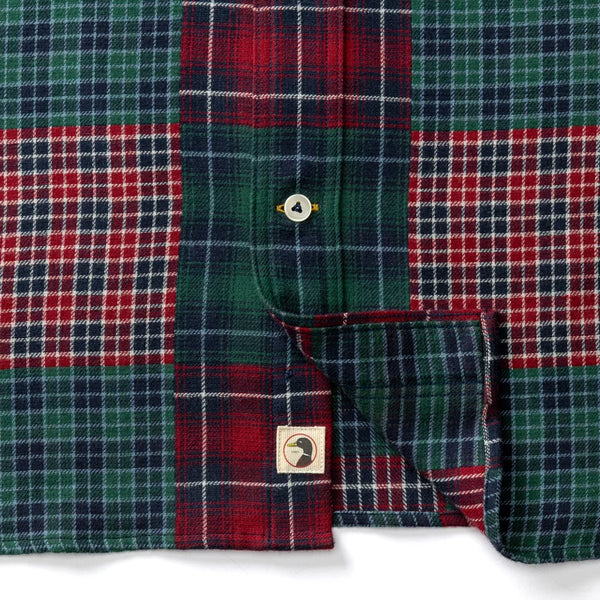 Cotton Flannel Sport Shirt - Multi
