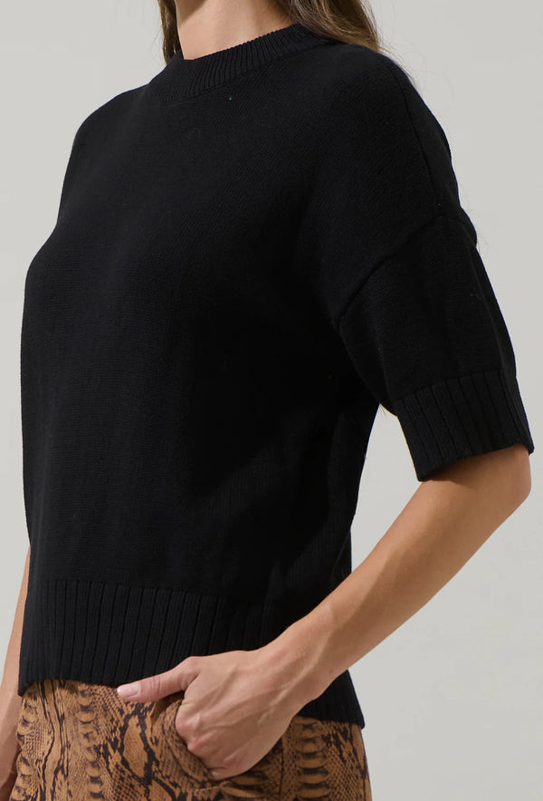 Novah Drop Shoulder Sweater Top