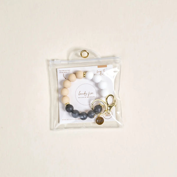 Hands–Free Keychain Wristlet–Keep It Classy
