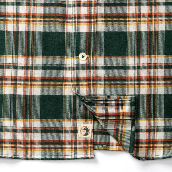 Cotton Flannel Sport Shirt - Pine Grove