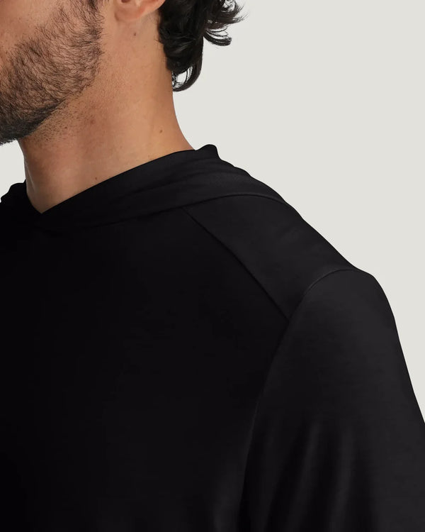 Men's Bamboo Shade Hoodie - Black