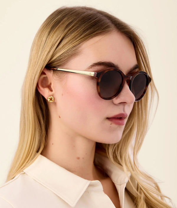 May River Sunglasses Tortoise/Rosé