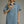 Denim Collared Short Sleeve Mini Dress w Front Zipper