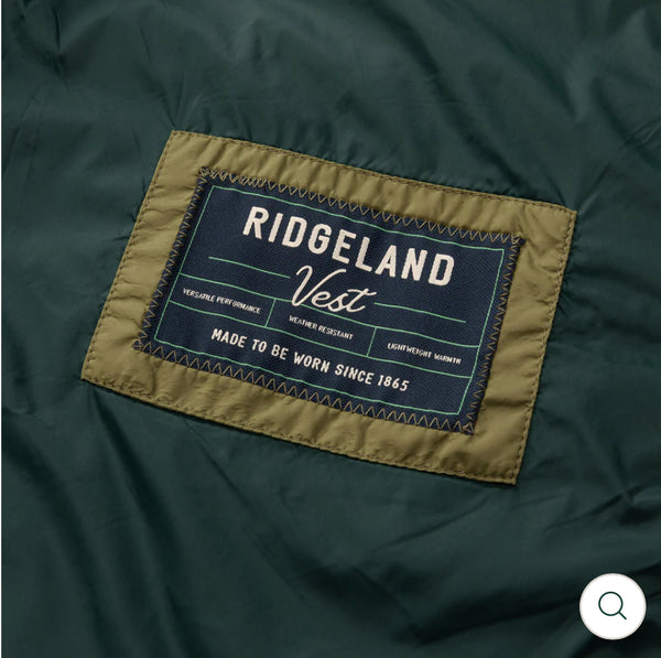 Ridgeland Performance Quilted Vest - Moss Green
