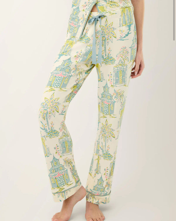 Pajama Pant Flagler Teal