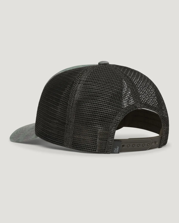 Outfitters Patch Trucker Hat - Vintage Camo Oil Green