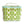Petite Frond Green Train Case