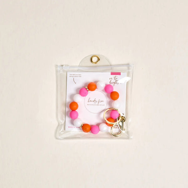 Hands–Free Keychain Wristlet–On the Brightside