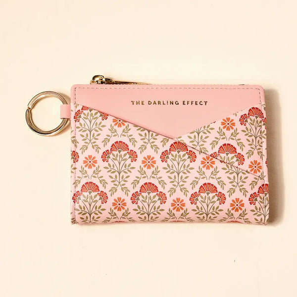 Luxe Pocket Wallet–Everbloom Dusty Rose