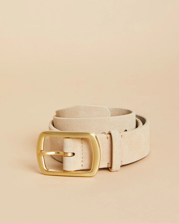 Siren Belt Suede Cream