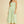 Geometric Print MIDI Dress | Aqua Green