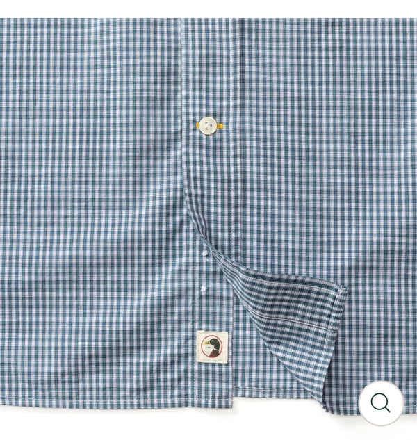 Cotton Cashmere Poplin Sport Shirt - Teal Blue